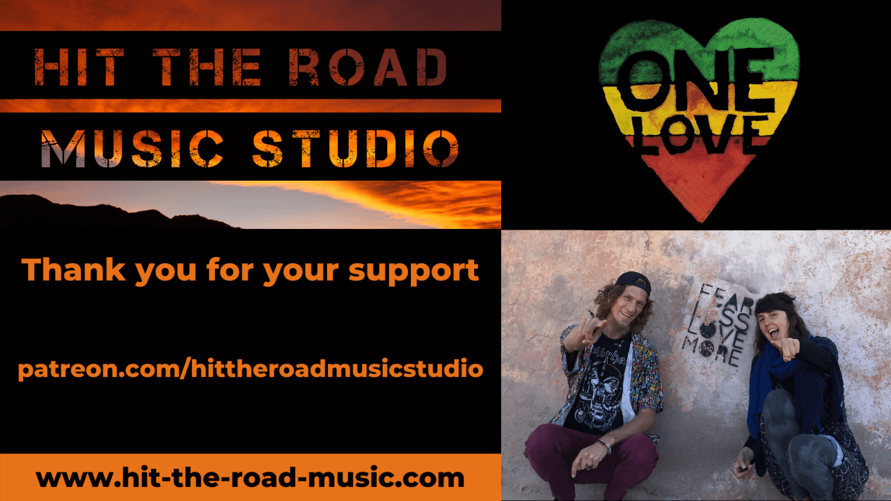 Join us on Patreon ady and kasia hit the road music studio www.patreon.com/hittheroadmusicstudio one love