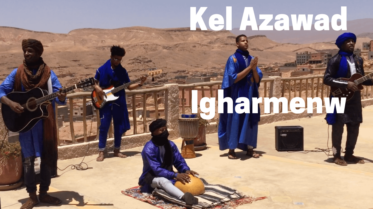 kel azawad performing their song